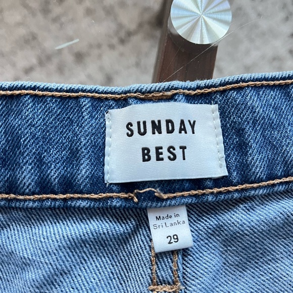 90s Aritzia Sunday Best Go Off Road Dad Jean Casual Loose Jeans Sz 29 - Picture 8 of 13